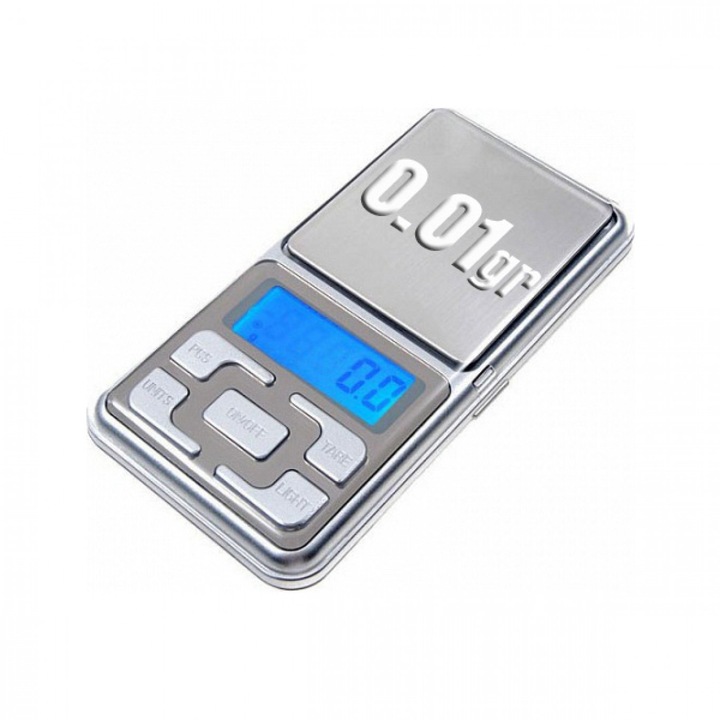 Mini cantar digital de precizie 0.01gr - 200gr