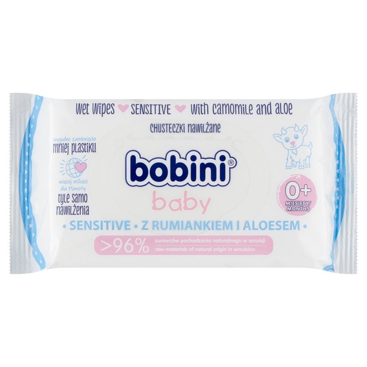 Мокри кърпички Bobini