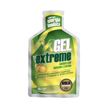 Gel energizant, GoldNutrition, EXTREME GEL GUARANA ANANAS, 40 G Gel energizant, GoldNutrition, EXTREME GEL GUARANA ANANAS, 40 G