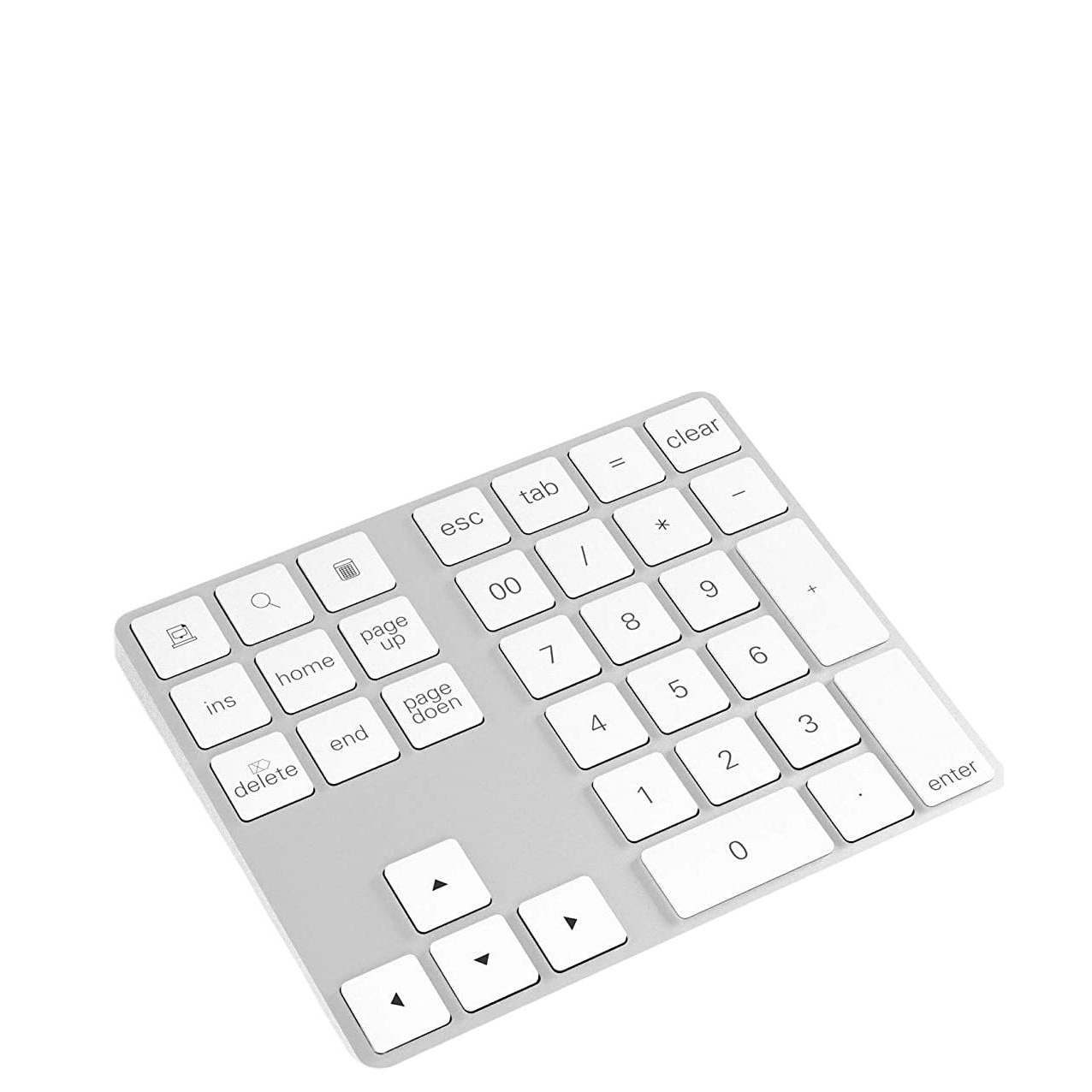 Tastatura numerica Aliaj de aluminiu ABS Bluetooth 34 Piese