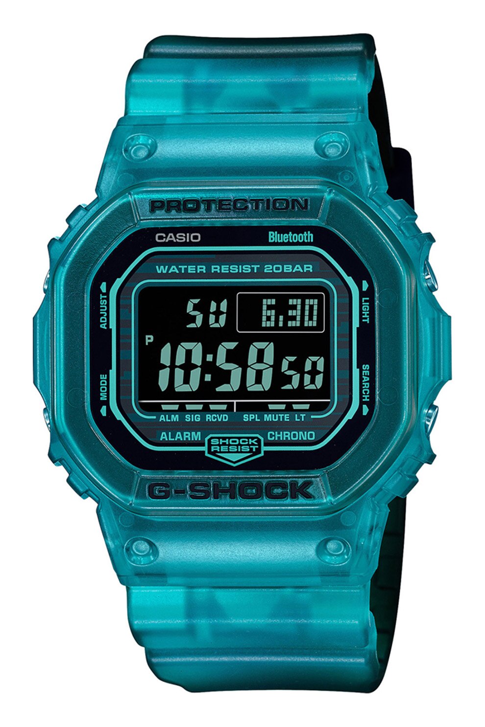 Casio, Ceas digital G-Shock, Albastru petrol
