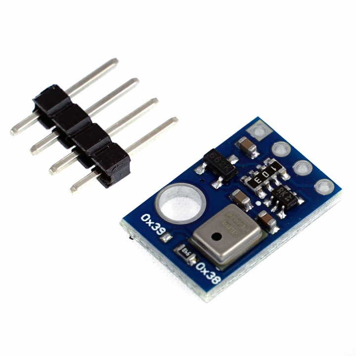 Senzor de temperatura si umiditate, Elektroweb, l2C, 1.8V-5V, 16x11mm