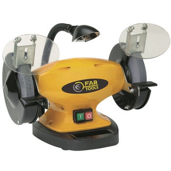 Polizor de banc Far Tools, 150mm, 400W, carcasa otel, 11kg, BG150 Polizor de banc Far Tools, 150mm, 400W, carcasa otel, 11kg, BG150