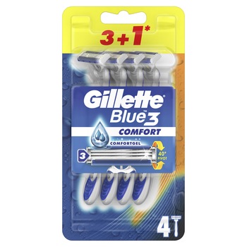 Aparat de ras de unica folosinta Gillette Blue3, 4 Aparat de ras de unica folosinta Gillette Blue3, 4