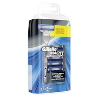 Aparat de ras Gillette Mach3 Turbo + 4 rezerve