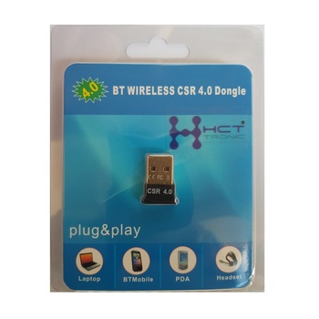 Adaptor Bluetooth Dongle V4.0 CSR Plug&Play Adaptor Bluetooth Dongle V4.0 CSR Plug&Play