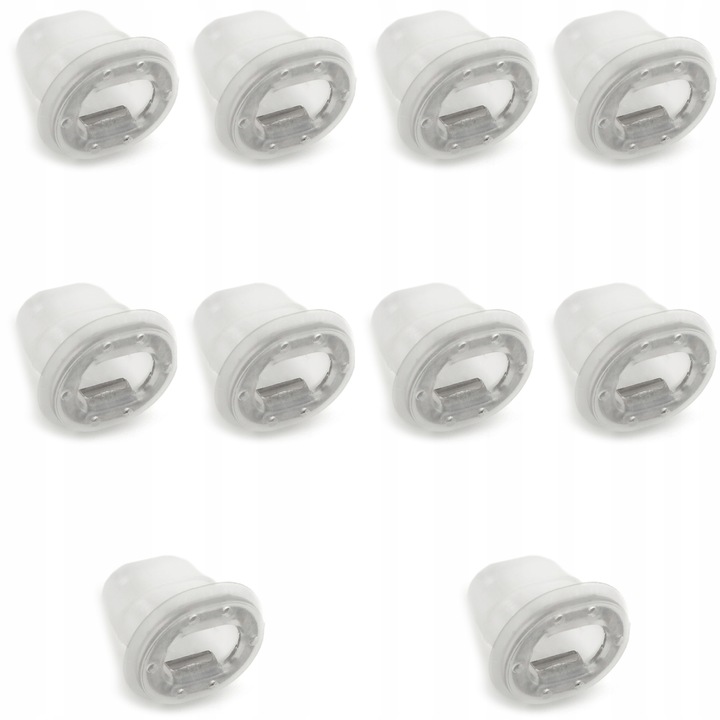 Щуцер, BMW, 51458266814, Щипки за тапицерия, За закрепване на уплътнение в арматурното табло, Държач за декоративни елементи, Комплект от 10 броя