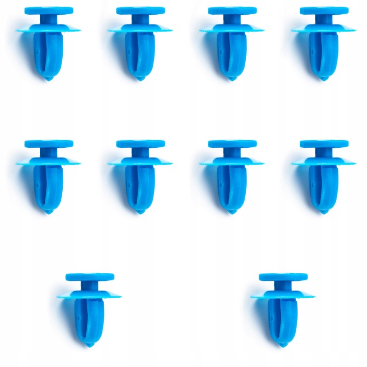 Set 10 Cleme De Prindere A Tapiteriei, Pentru Opel Insignia Zafira B, Numar Catalog Oe 13252118, 7231991, Cleme De Tapiterie, Se Potrivesc Cu Multe Modele Opel Si Chevrolet, Albastru