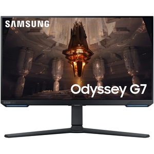 Monitor Gaming LED IPS Samsung Odyssey G7 28", UHD (3840 x 2160), HDMI, DisplayPort, AMD FreeSync, Nvidia G-Sync, Pivot, Boxe, 144 Hz, 1ms