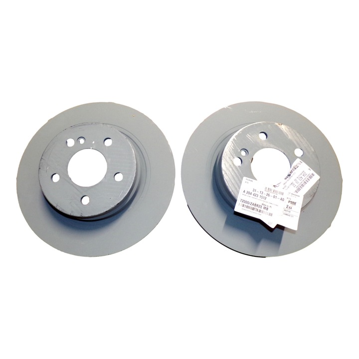 2 db féktárcsa készlet, Mercedes-Benz, Kompatibilis a Mercedes C-osztályával/E-osztályával