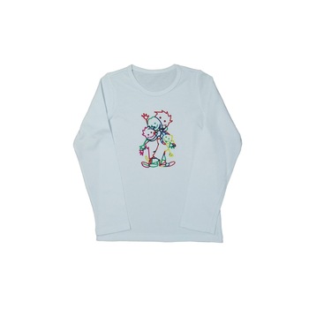 Bluza alba cu imprimeu pentru copii, 4-5 ani Bluza alba cu imprimeu pentru copii, 4-5 ani