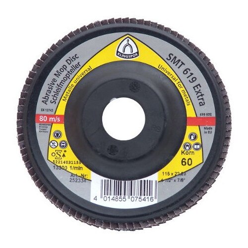 Disc Lamelar Frontal Klingspor Klingspor - Diametru: 115mm Granulatie: 60