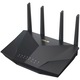 Безжичен рутер ASUS RT-AX5400, Dual-Band, Tri-Core1,5 GHz CPU, 256MB/512MB Flash/RAM, Gigabit, AiProtection Pro, Adaptive QoS, VPN Fusion, IPTV, OFDMA, MU-MIMO, Beamforming, Link Aggregation, Port forwarding, AiMesh