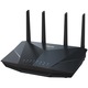 Безжичен рутер ASUS RT-AX5400, Dual-Band, Tri-Core1,5 GHz CPU, 256MB/512MB Flash/RAM, Gigabit, AiProtection Pro, Adaptive QoS, VPN Fusion, IPTV, OFDMA, MU-MIMO, Beamforming, Link Aggregation, Port forwarding, AiMesh