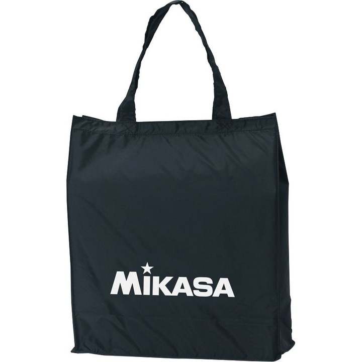 Geanta, Mikasa, Nailon, 42x37x14 cm, Negru
