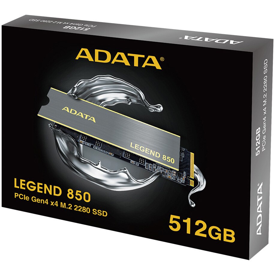 Solid State Drive (SSD) ADATA LEGEND 850, PCIe Gen 4x4, M.2, 512GB