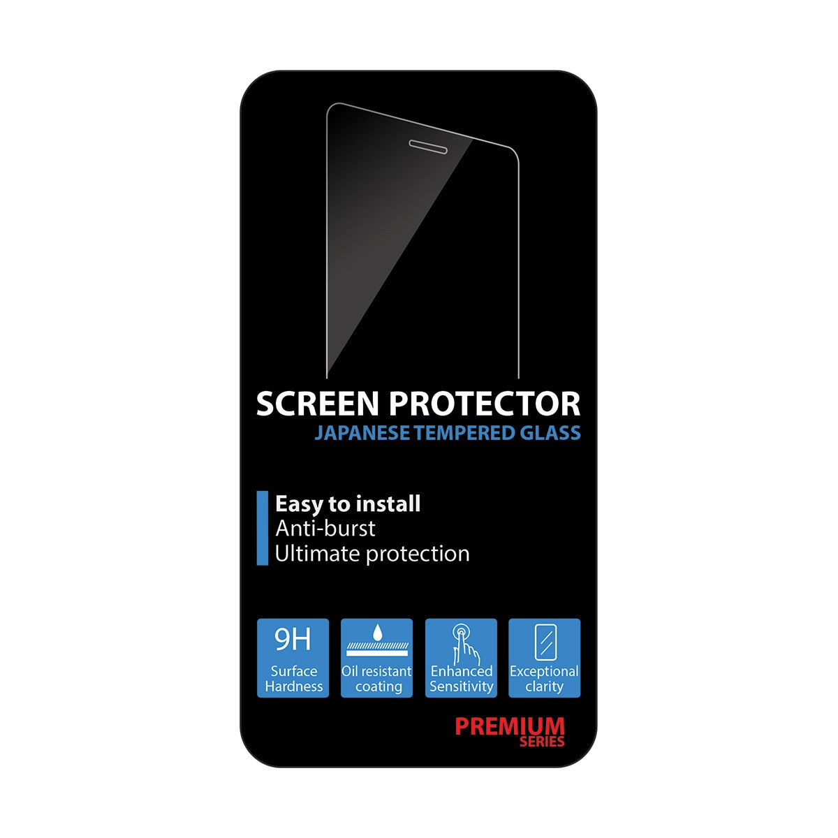 Folie protectie PREMIUM 2.5D cu sticla securizata Asahi Japonia pentru iPhone 7 Plus