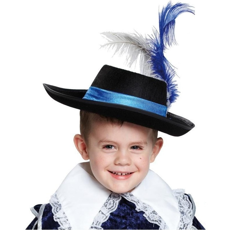 Palarie muschetar cu pene