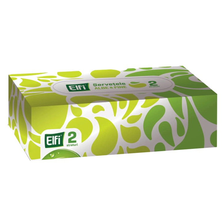 Servetele Elfi in Cutie cu Extragere