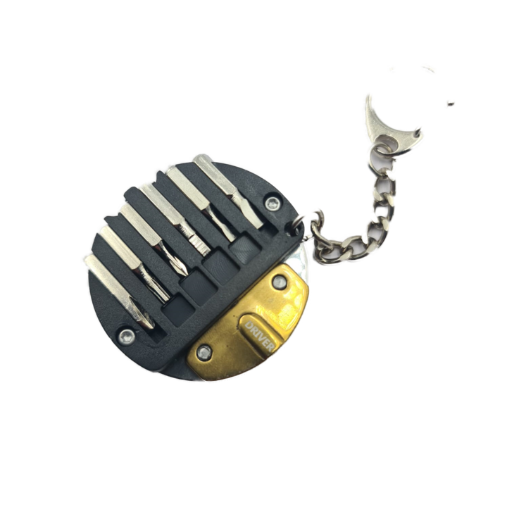 Mini Cutit Multifunctional, 6 Surubelnite, Agatatoare, 4 cm, Dalimag