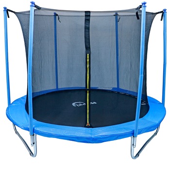 Trambulina Mappy LV101, cu plasa de protectie, 244 cm Trambulina Mappy LV101, cu plasa de protectie, 244 cm