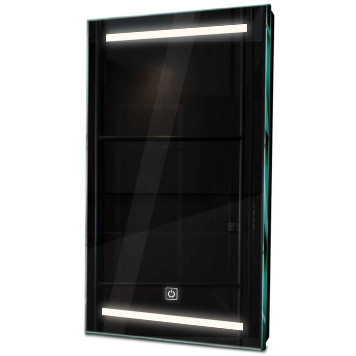 Oгледало Reyze salono 4, Вертикално, неутрален LED 4000K, 60x90 cm