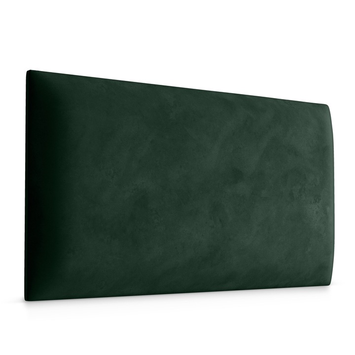 Panou Tapitat Pentru Perete Catifea 3D 70x30cm culoarea Verde inchis