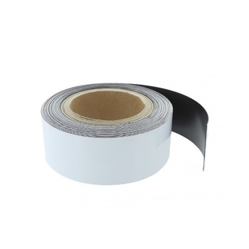 Banda magnetica adeziva grosime 0,9 mm, latime 40 mm, lungime 30 metri Banda magnetica adeziva grosime 0,9 mm, latime 40 mm, lungime 30 metri
