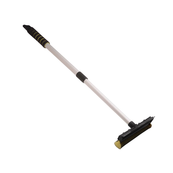 Szilikonos ablaklehúzó, teleszkópos, alumínium nyéllel 54 - 84 cm