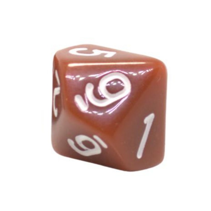 Зар с 10 лица, Акрил, Кафяв