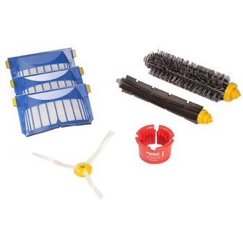 Kit accesorii iRobot Roomba pentru seria 600: Filtru AeroVac, 3 buc + Perie tambur + Perie pentru par + Perie laterala + Instrument de curatare Kit accesorii iRobot Roomba pentru seria 600: Filtru AeroVac, 3 buc + Perie tambur + Perie pentru par + Perie laterala + Instrument de curatare