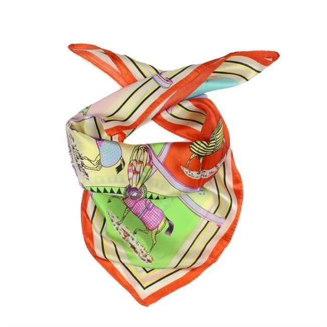 Esarfa din matase naturala 100% Equita