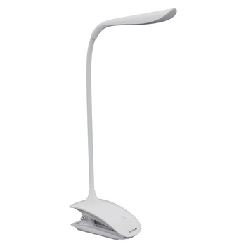 Lampa birou Avide LED cu clips 3W Alb Lampa birou Avide LED cu clips 3W Alb
