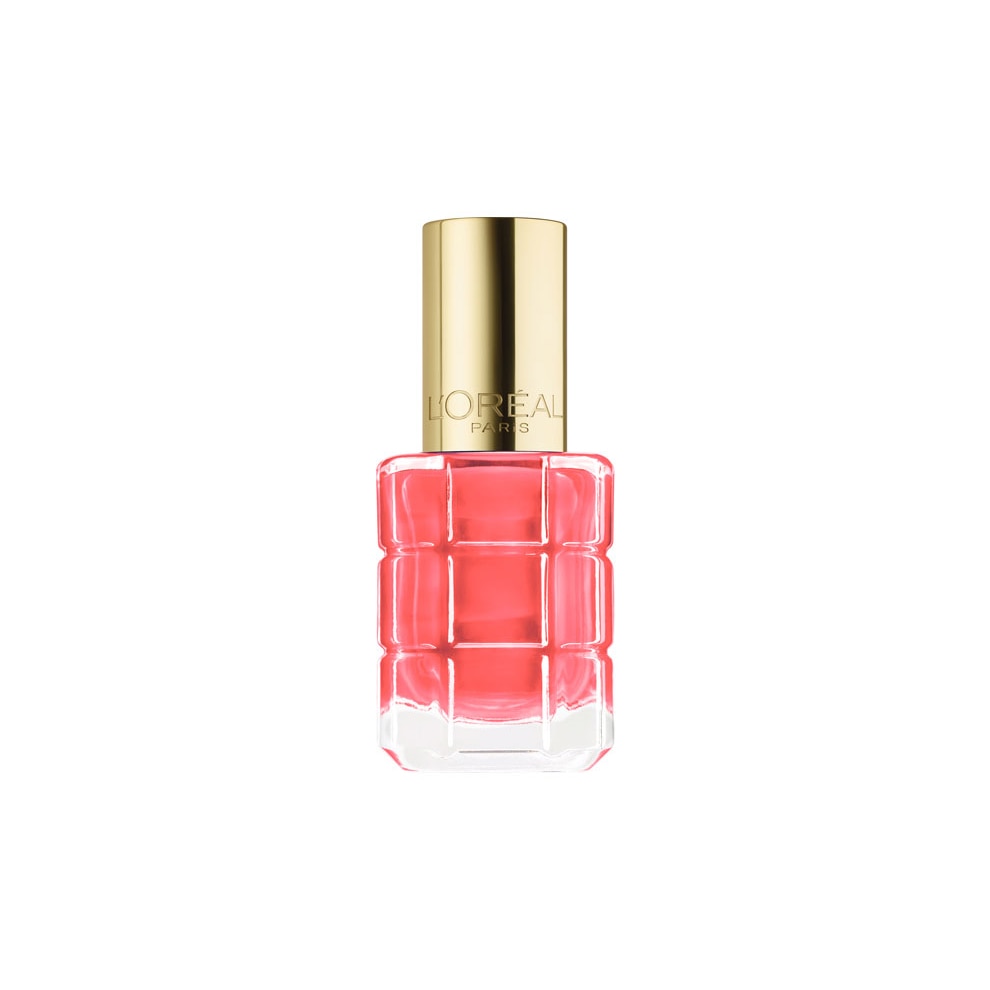 Lac de unghii L'Oreal Paris Color Riche Vernis a L'Huile cu microuleiuri pretioase 442 Coral Trianon, 13.5 ml