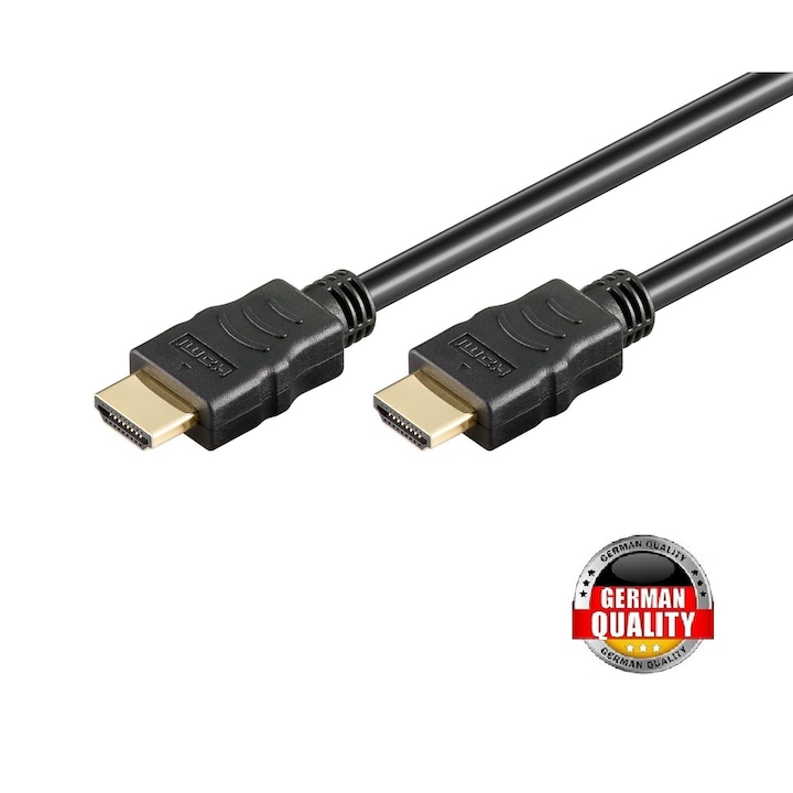 MEDIUM Prémium HDMI-HDMI kábel 3 m fekete