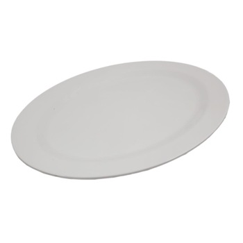 Platou servire oval, alb, 46 x 34 x 2.8 cm Platou servire oval, alb, 46 x 34 x 2.8 cm