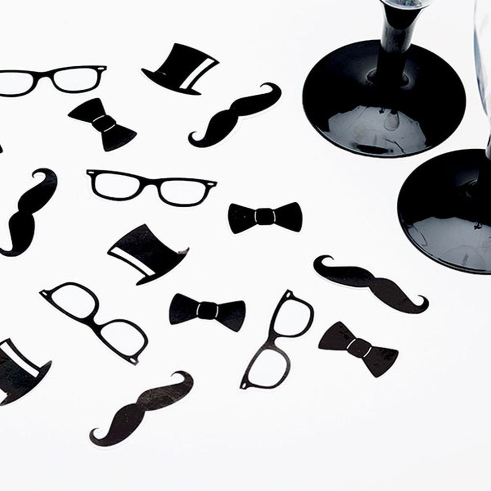 Confeti Gentleman diverse forme pentru petrecere - 14 gr, Radar 51096