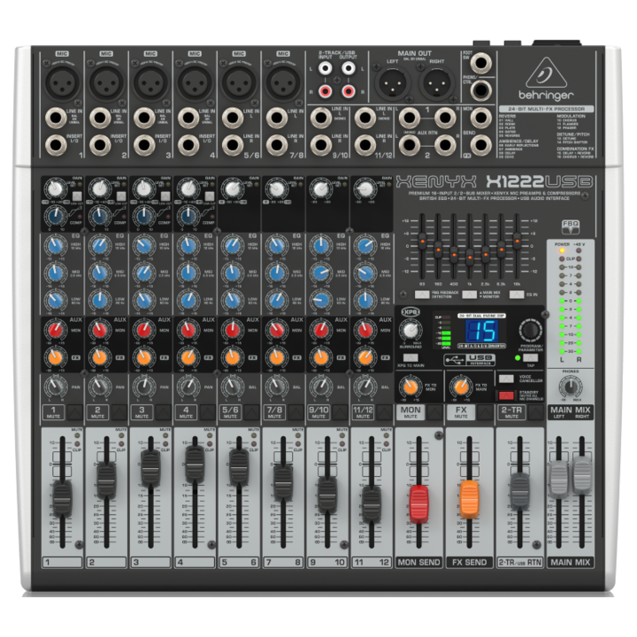 Mixer audio, Behringer, USB