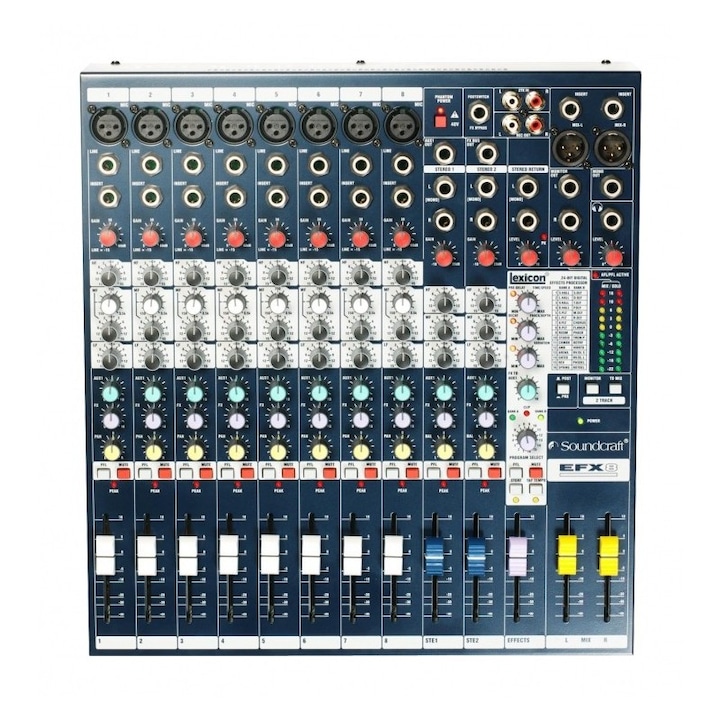 Mixer audio, Soundcraft, EFX 8