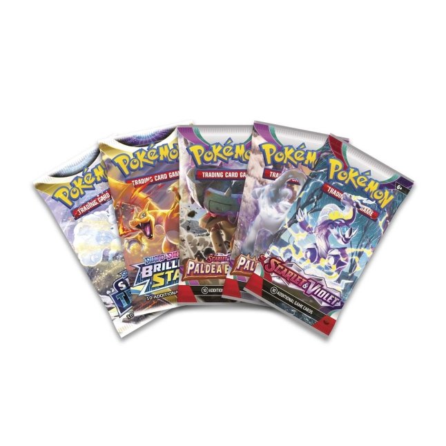 Set cartonase Pokémon TCG: Scarlet & Violet - Paldea Evolved Tin