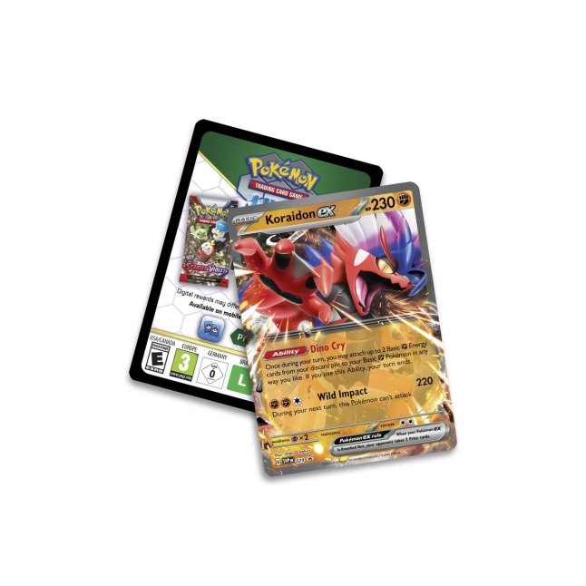 Set cartonase Pokémon TCG: Scarlet & Violet - Paldea Evolved Tin