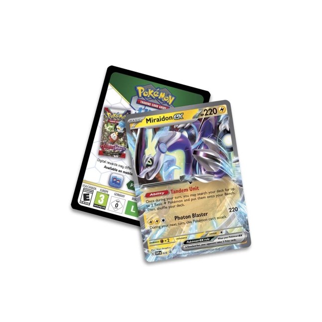 Set cartonase Pokémon TCG: Scarlet & Violet - Paldea Evolved Tin