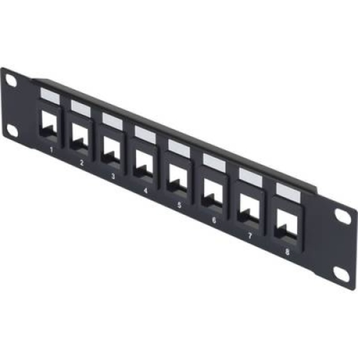 Renkforce RF-3521390 10 инча преден панел на мрежов шкаф Черен (RF-3521390)