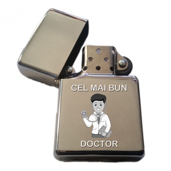 Bricheta metalica gravata Cel mai bun DOCTOR Bricheta metalica gravata Cel mai bun DOCTOR