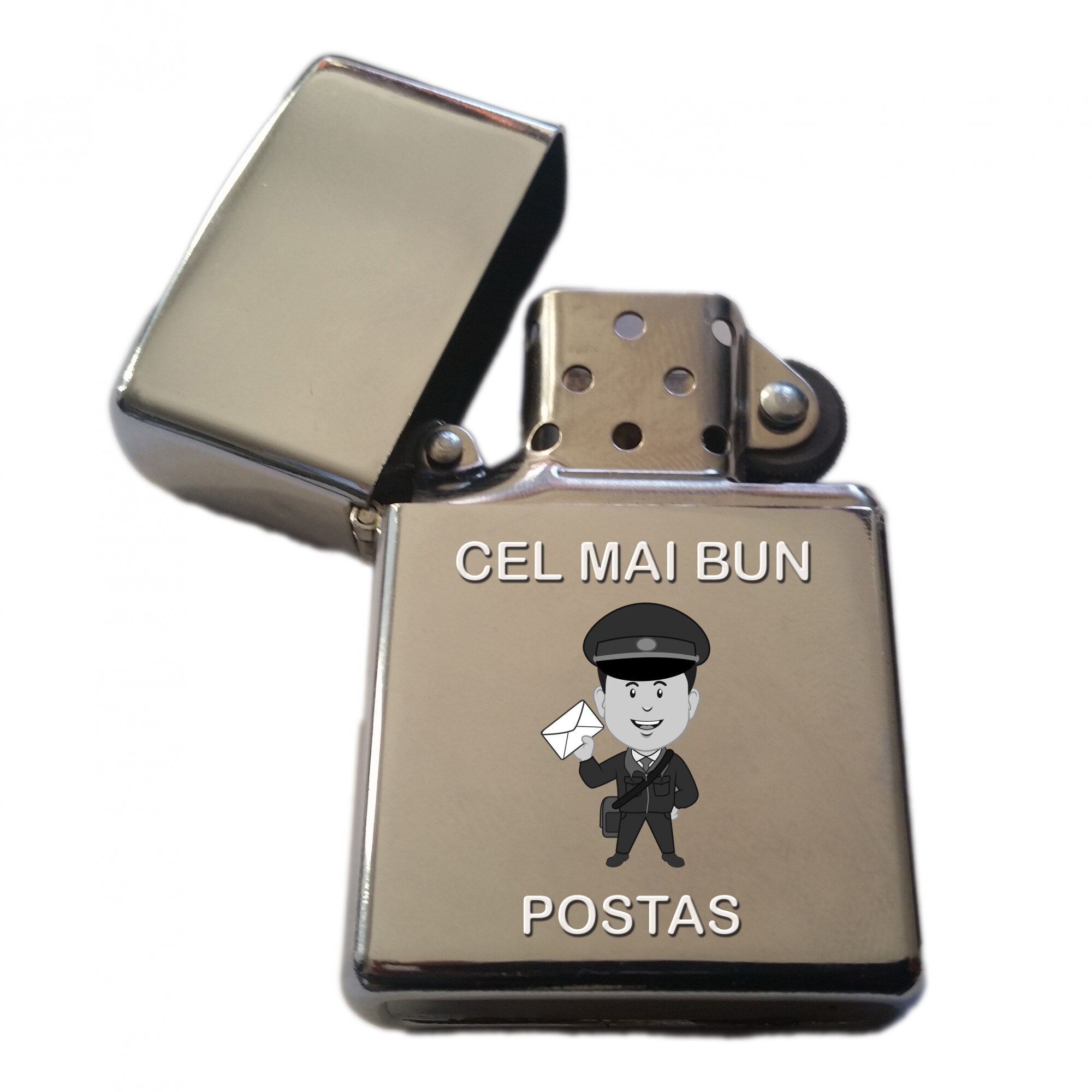 Bricheta metalica gravata Cel mai bun POSTAS