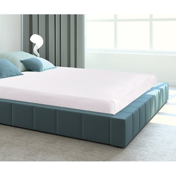 Protectie impermeabila saltea iSleep 'Natura Eucalypt' 120x200 cm, material lavabil TENCEL™, prindere cu banda elastica Protectie impermeabila saltea iSleep 'Natura Eucalypt' 120x200 cm, material lavabil TENCEL™, prindere cu banda elastica