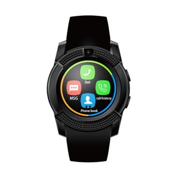 Smartwatch Tsmart V8, cartela SIM, camera, notificari facebook, whatsApp, negru Smartwatch Tsmart V8, cartela SIM, camera, notificari facebook, whatsApp, negru