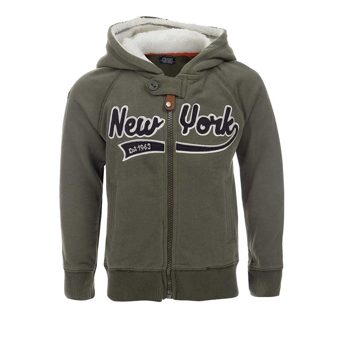 Hanorac Minoti kaki pentru bebelusi 