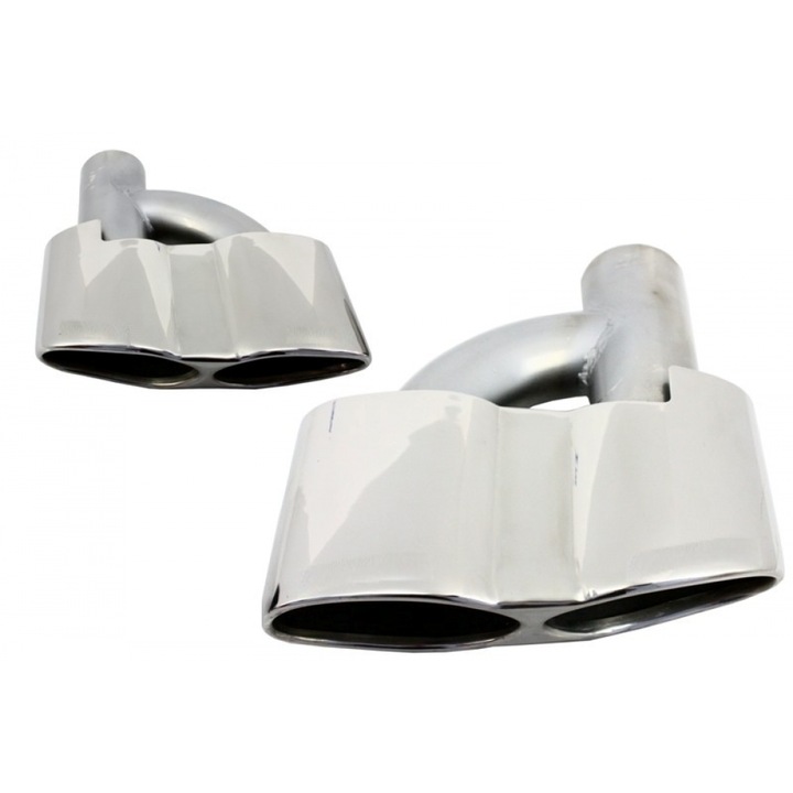 Tobe Ornamente compatibil cu sistemul de evacuare Mercedes S-class W221 2005-2013 S65 S63 Design
