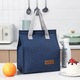 Hőszigetelő táska bento táska Flippy, kemping hűtőtáska, Alumínium, 22,5 x 13 cm, 3,3 L, kék